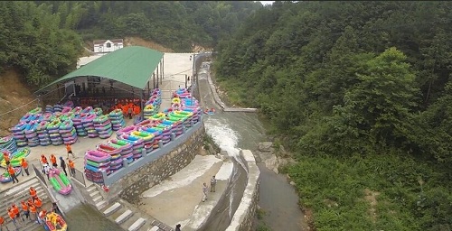 黄梅玫瑰谷漂流