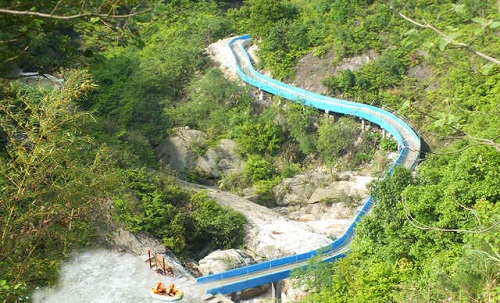 黄梅玫瑰谷漂流