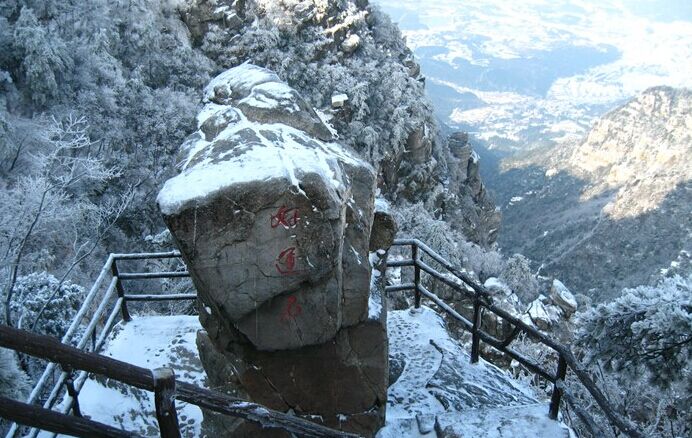 九江旅行社提供庐山冬天雪景